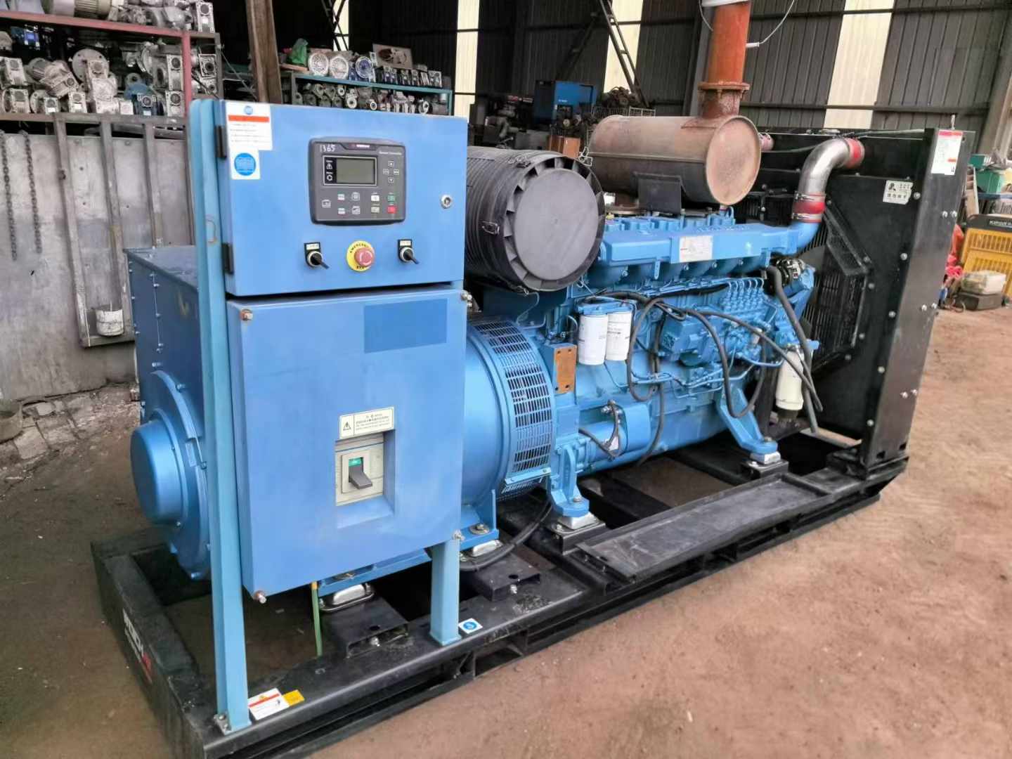 达拉特500kW 柴油发电机组可带动设备功率的计算公式是什么?