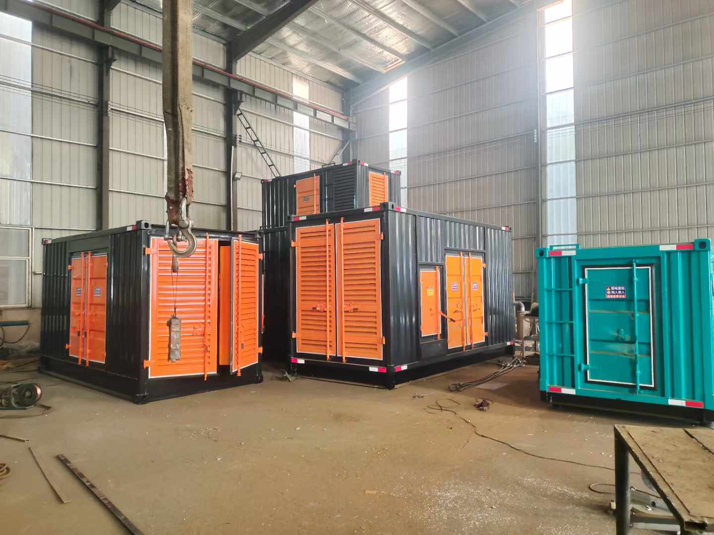 达拉特500kw柴油发电机组可以带动多少功率设备?